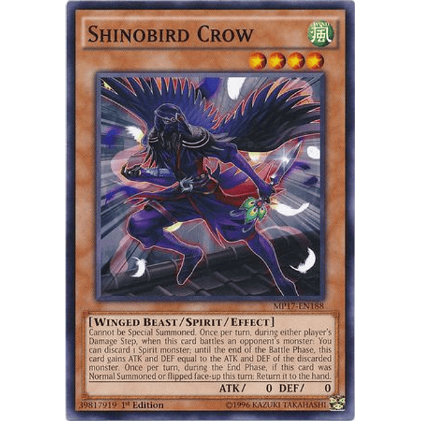 Shinobird Crow - MP17-EN188 - Common