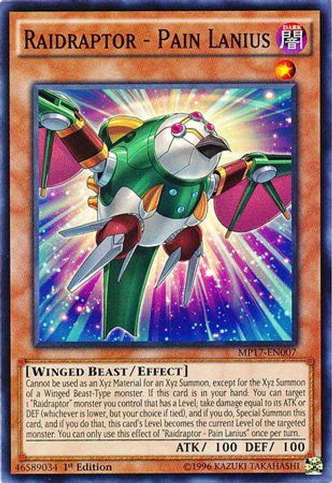 Raidraptor - Pain Lanius - MP17-EN007 - Common