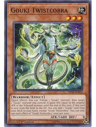 Gouki Twistcobra - SP18-EN019 - Common