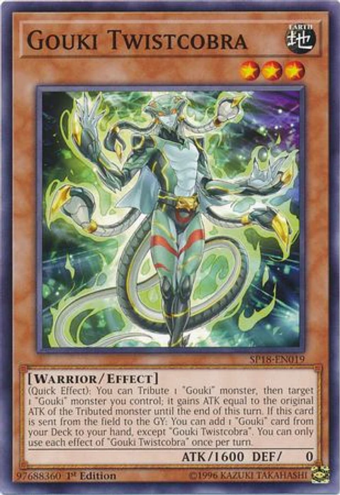 Gouki Twistcobra - SP18-EN019 - Common