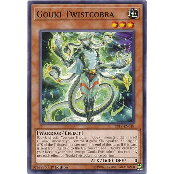 Gouki Twistcobra - SP18-EN019 - Common