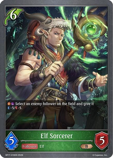 Elf Sorcerer - BP17-016EN - Bronze 1