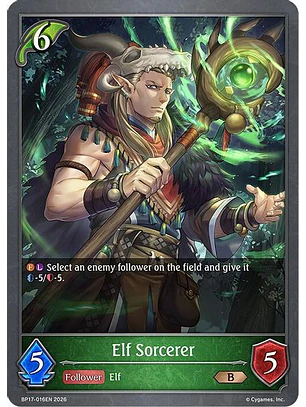 Elf Sorcerer - BP17-016EN - Bronze