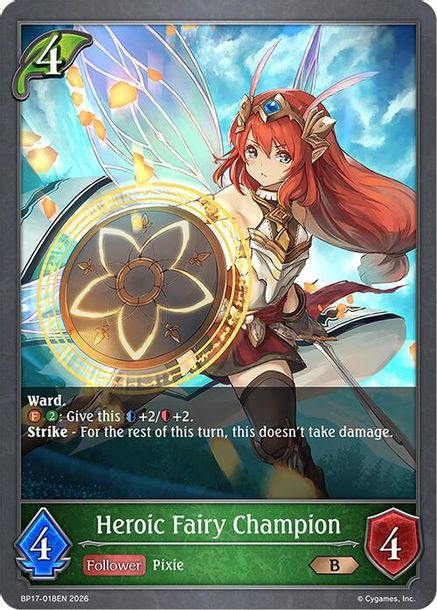 Heroic Fairy Champion - BP17-018EN - Bronze 1