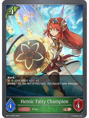Heroic Fairy Champion - BP17-018EN - Bronze