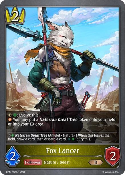 Fox Lancer - BP17-031EN - Bronze 1