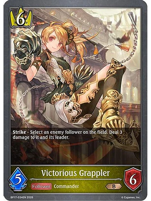 Victorious Grappler - BP17-034EN - Bronze