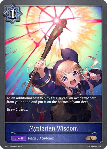 Mysterian Wisdom - BP17-054EN - Bronze 1