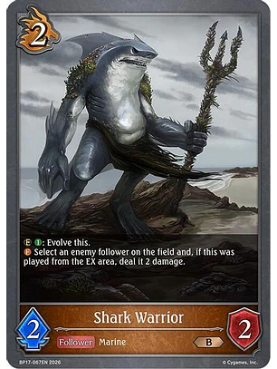 Shark Warrior - BP17-067EN - Bronze
