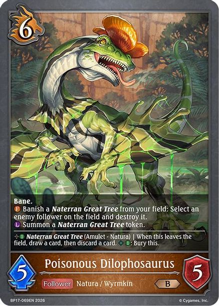 Poisonous Dilophosaurus - BP17-069EN - Bronze 1