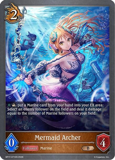 Mermaid Archer - BP17-071EN - Bronze 1