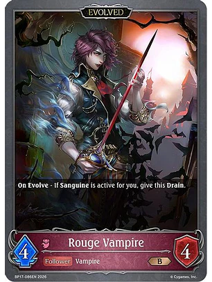 Rouge Vampire (Evolved) - BP17-086EN - Bronze