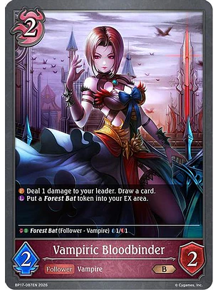 Vampiric Bloodbinder - BP17-087EN - Bronze