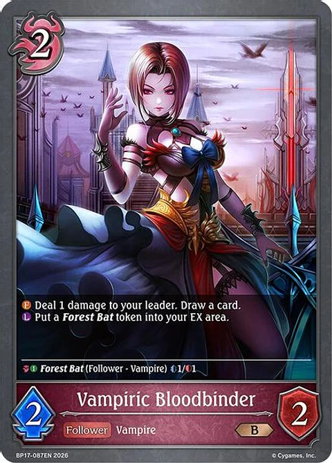 Vampiric Bloodbinder - BP17-087EN - Bronze