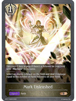 Mark Unleashed - BP17-108EN - Bronze