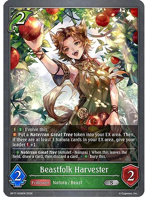 Beastfolk Harvester - BP17-009EN - Silver