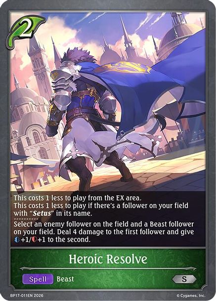 Heroic Resolve - BP17-011EN - Silver 1