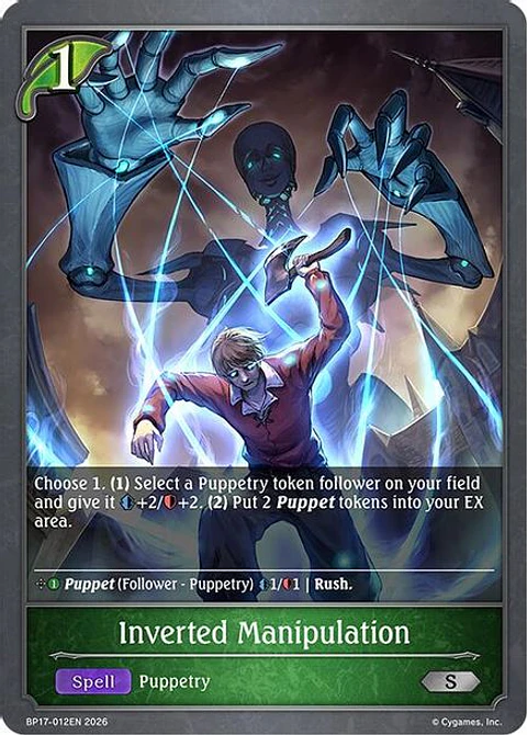 Inverted Manipulation - BP17-012EN - Silver