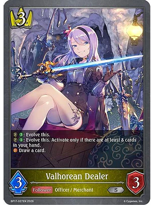 Valhorean Dealer - BP17-027EN - Silver