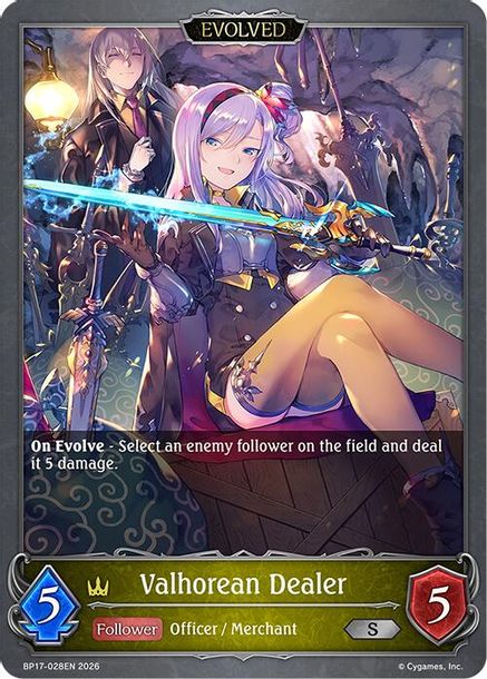 Valhorean Dealer (Evolved) - BP17-028EN - Silver 1