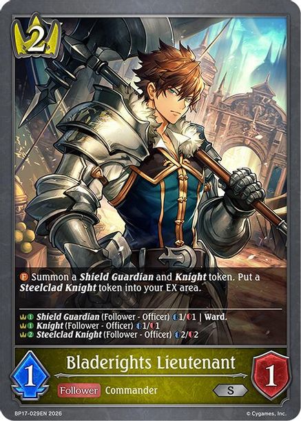 Bladerights Lieutenant - BP17-029EN - Silver 1
