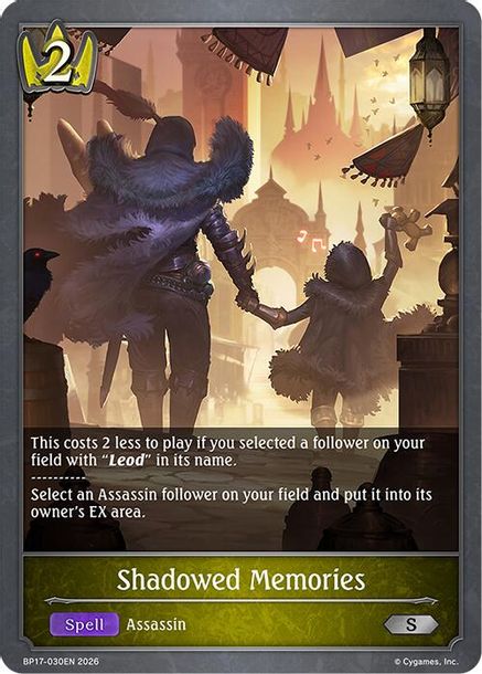 Shadowed Memories - BP17-030EN - Silver 1