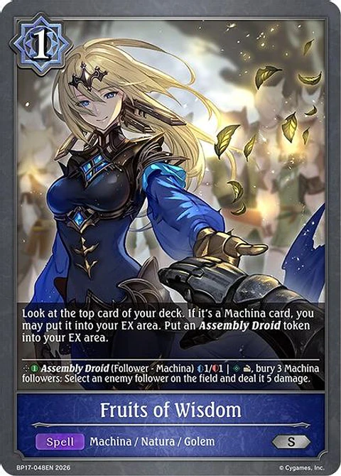 Fruits of Wisdom - BP17-048EN - Silver