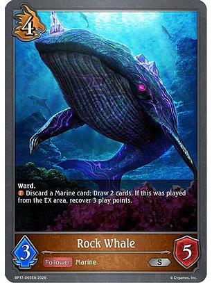 Rock Whale - BP17-065EN - Silver
