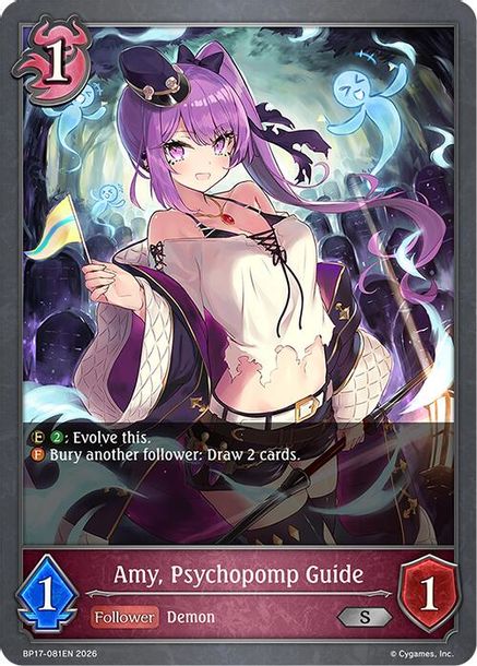 Amy, Psychopomp Guide - BP17-081EN - Silver 1