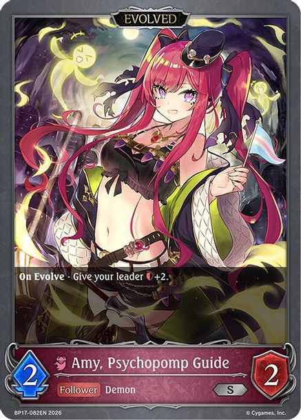 Amy, Psychopomp Guide (Evolved) - BP17-082EN - Silver 1