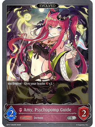 Amy, Psychopomp Guide (Evolved) - BP17-082EN - Silver