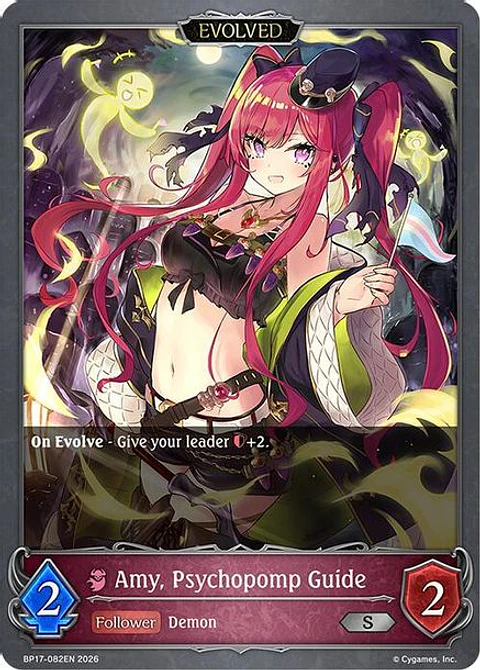 Amy, Psychopomp Guide (Evolved) - BP17-082EN - Silver