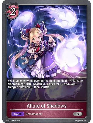 Allure of Shadows - BP17-084EN - Silver