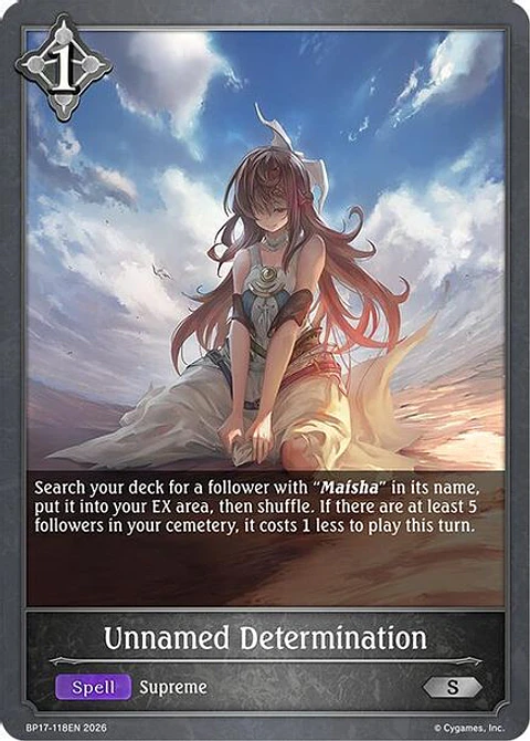 Unnamed Determination - BP17-118EN - Silver