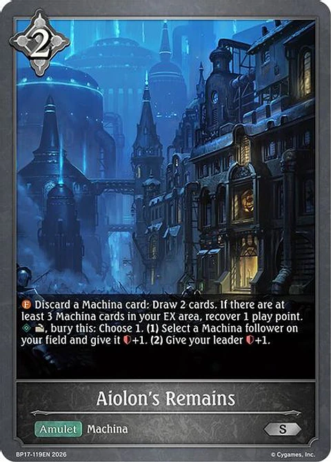 Aiolon's Remains - BP17-119EN - Silver