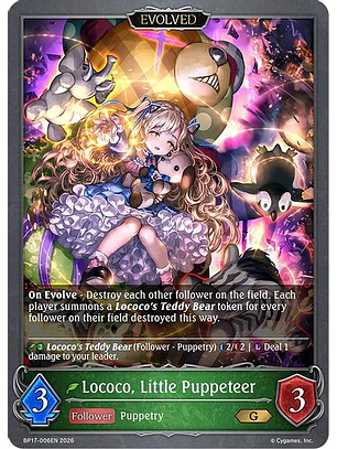 Lococo, Little Puppeteer (Evolved) - BP17-006EN - Gold