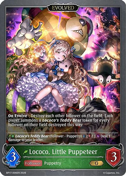 Lococo, Little Puppeteer (Evolved) - BP17-006EN - Gold