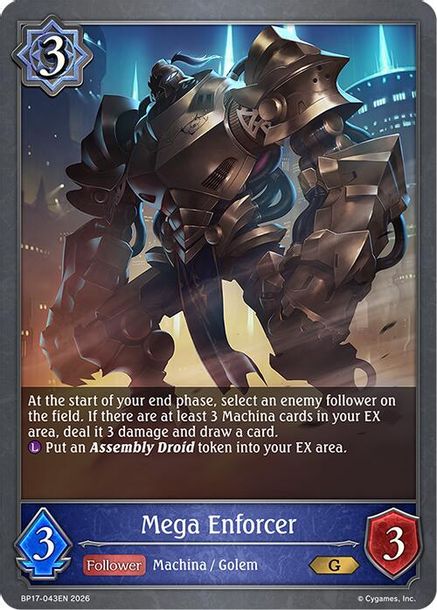 Mega Enforcer - BP17-043EN - Gold 1