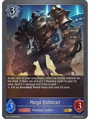 Mega Enforcer - BP17-043EN - Gold