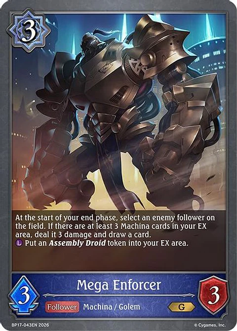Mega Enforcer - BP17-043EN - Gold