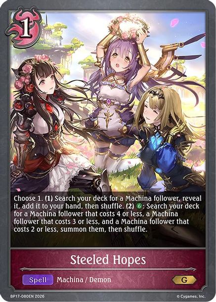 Steeled Hopes - BP17-080EN - Gold 1