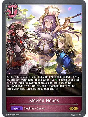 Steeled Hopes - BP17-080EN - Gold