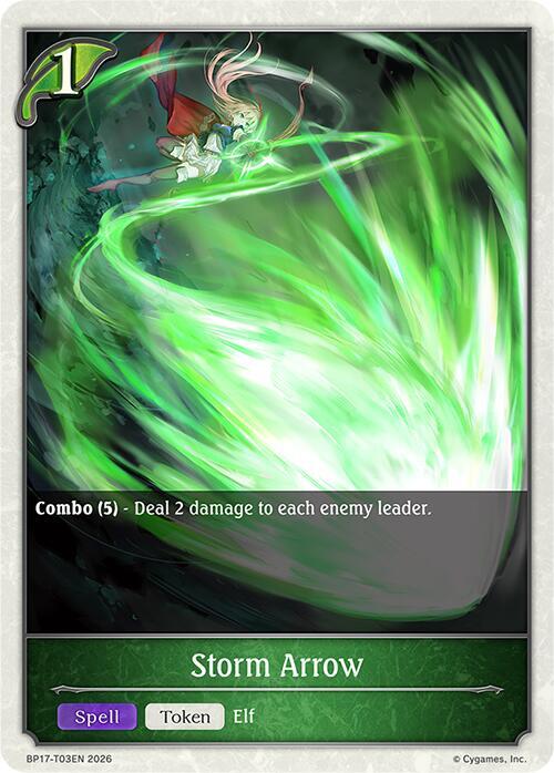 Storm Arrow - BP17-T03EN - Spell Token 1