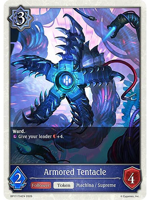 Armored Tentacle - BP17-T14EN - Follower Token