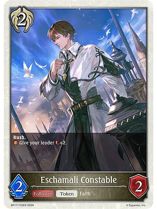 Eschamali Constable - BP17-T10EN - Follower Token