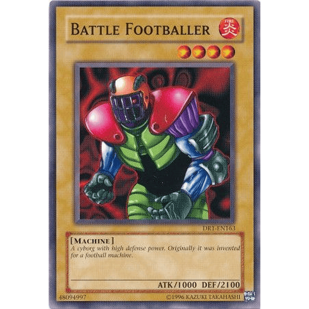Battle Footballer - DR1-EN163 - Common
