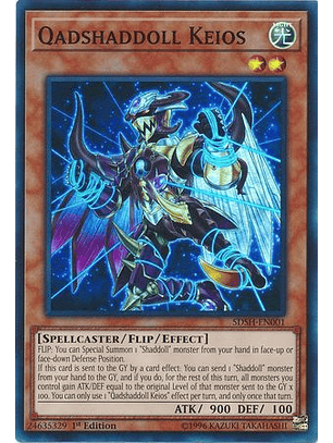 Qadshaddoll Keios - SDSH-EN001 - Super Rare