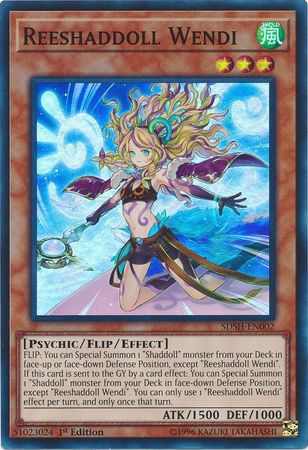 Reeshaddoll Wendi - SDSH-EN002 - Super Rare 1