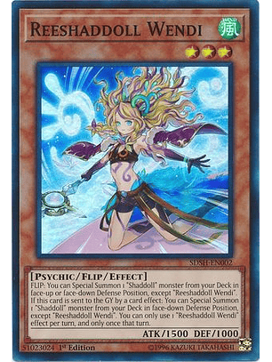 Reeshaddoll Wendi - SDSH-EN002 - Super Rare