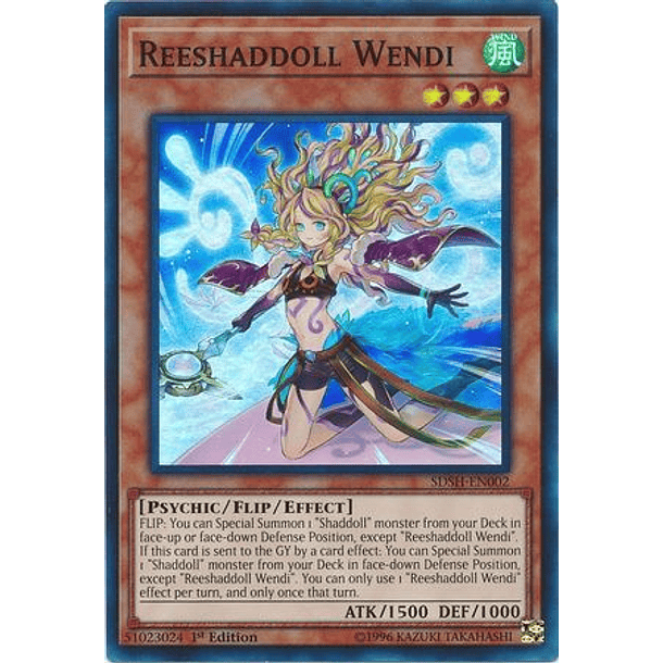 Reeshaddoll Wendi - SDSH-EN002 - Super Rare